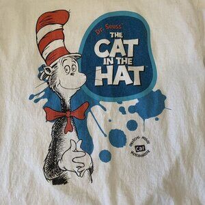 Dr. Seuss The Cat In The Hat Movie Promo T Shirt 2003 Men’s Large Vintage